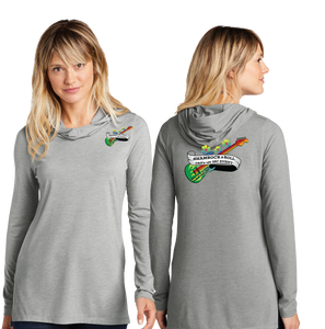 Sham/Sport Tek Women TriBlend Wicking Long Sleeve Hoodie/LST406/