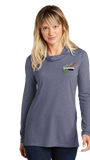 Sham/Sport Tek Women TriBlend Wicking Long Sleeve Hoodie/LST406/