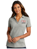 UKIJ/ Port Authority Ladies C FREE Cotton Blend Pique Polo/LK867