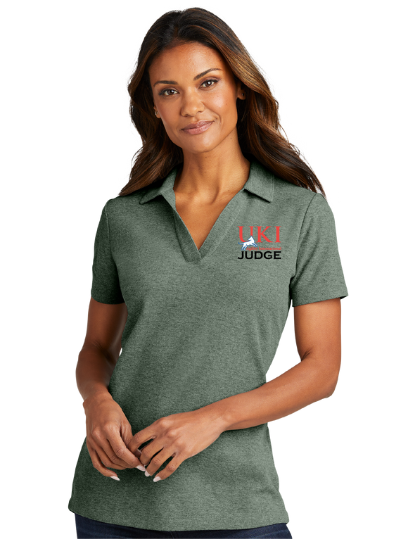 UKIJ/ Port Authority Ladies C FREE Cotton Blend Pique Polo/LK867