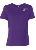 UKIC/Bella Canvas Women Relaxed Fit All Cotton/6400/