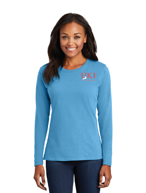 UKIC/Women Long Sleeve Core Cotton Tee/LPC54LS/