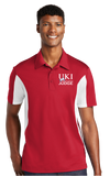 UKIJ/SportTek Side Blocked Micropique Sport Wick Polo/ST655