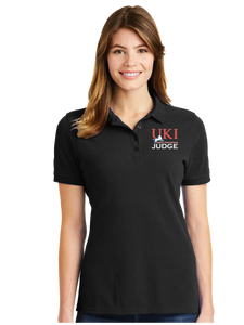 UKIJ/Port and Company Ladies Combed Ring Spun 100% Cotton Pique Polo/LKP1500