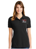 UKIJ/Port and Company Ladies Combed Ring Spun 100% Cotton Pique Polo/LKP1500