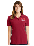 UKIJ/Port and Company Ladies Combed Ring Spun 100% Cotton Pique Polo/LKP1500