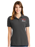 UKIJ/Port and Company Ladies Combed Ring Spun 100% Cotton Pique Polo/LKP1500