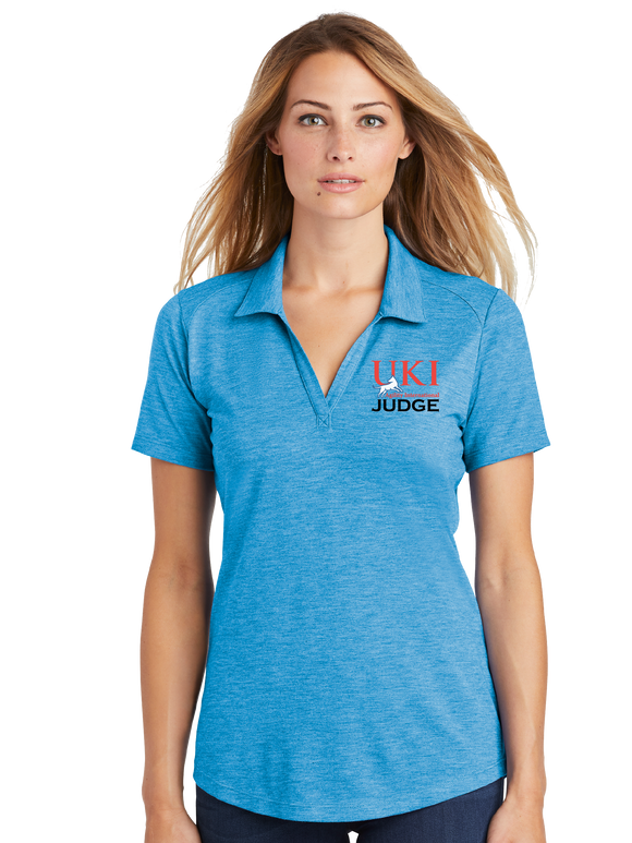 UKIJ/SportTek Ladies PosiCharge  TriBlend Wicking Polo/LST405