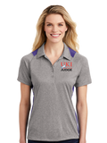 UKIJ/SportTek Ladies Heather Colorblock Contender Polo/LST665