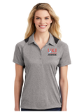 UKIJ/SportTek Ladies Heather Colorblock Contender Polo/LST665