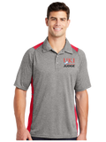 UKIJ/SportTek Heather Colorblock Contender Polo/ST665