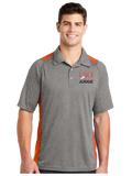 UKIJ/SportTek Heather Colorblock Contender Polo/ST665