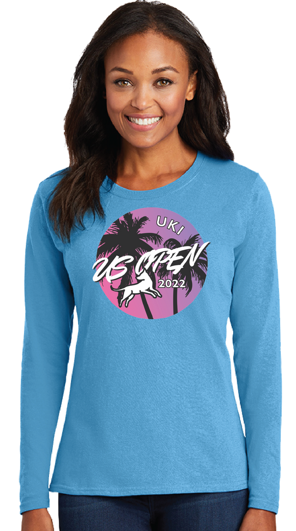 USO22/Women Long Sleeve Core Cotton Tee/LPC54LS/