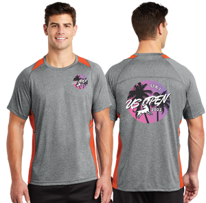 USO22/Sport Tek Heather Colorblock Contender Tee/ST361/