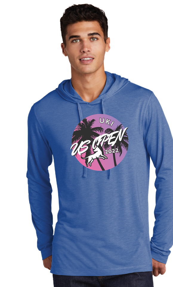 USO22/UniSex Sport Tek TriBlend Wicking Long Sleeve Hoodie /ST406/