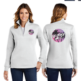 USO22/Ladies 9oz Quarter Zip Sweatshirt/LST253/