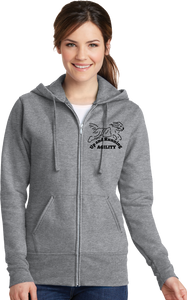 Up and Runniing - Women's Full Zip Hoodie -78ZH