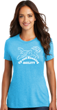 Up and Running -  Women's Tri Blend T shirt (SUPER SOFT!)