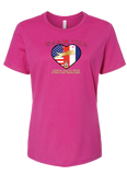 WAOF/Bella Canvas Women Relaxed Fit All Cotton/6400/