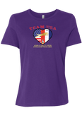 WAOF/Bella Canvas Women Relaxed Fit All Cotton/6400/
