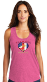 WAOF/Women TriBlend Racerback Tank Top/DM138L/