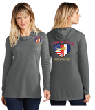 WAOF/Sport Tek Women TriBlend Wicking Long Sleeve Hoodie/LST406/