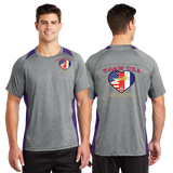 WAOF/Sport Tek Heather Colorblock Contender Tee/ST361/