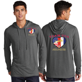 WAOF/UniSex Sport Tek TriBlend Wicking Long Sleeve Hoodie /ST406/