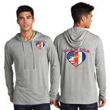 WAOF/UniSex Sport Tek TriBlend Wicking Long Sleeve Hoodie /ST406/