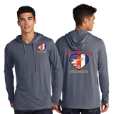 WAOF/UniSex Sport Tek TriBlend Wicking Long Sleeve Hoodie /ST406/