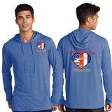 WAOF/UniSex Sport Tek TriBlend Wicking Long Sleeve Hoodie /ST406/
