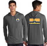 WCC/UniSex Sport-Tek Tri-Blend Wicking Long Sleeve Hoodie /ST406/