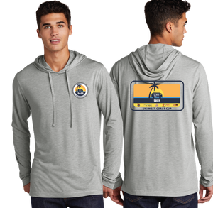 WCC/UniSex Sport-Tek Tri-Blend Wicking Long Sleeve Hoodie /ST406/