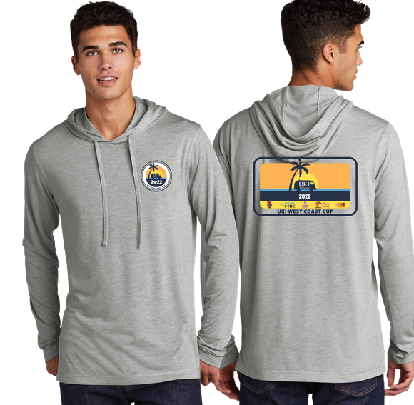 WCC/UniSex Sport-Tek Tri-Blend Wicking Long Sleeve Hoodie /ST406/