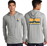 WCC/UniSex Sport-Tek Tri-Blend Wicking Long Sleeve Hoodie /ST406/