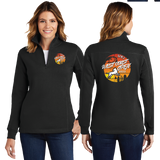 WC2022/Ladies 9oz Quarter Zip Sweatshirt/LST253/