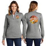 WC2022/Ladies 9oz Quarter Zip Sweatshirt/LST253/