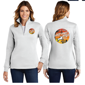 WC2022/Ladies 9oz Quarter Zip Sweatshirt/LST253/