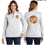 WC2022/Ladies 9oz Quarter Zip Sweatshirt/LST253/