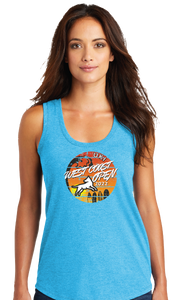 WCO2022/Women's TriBlend Racerback Tank Top/DM138L/