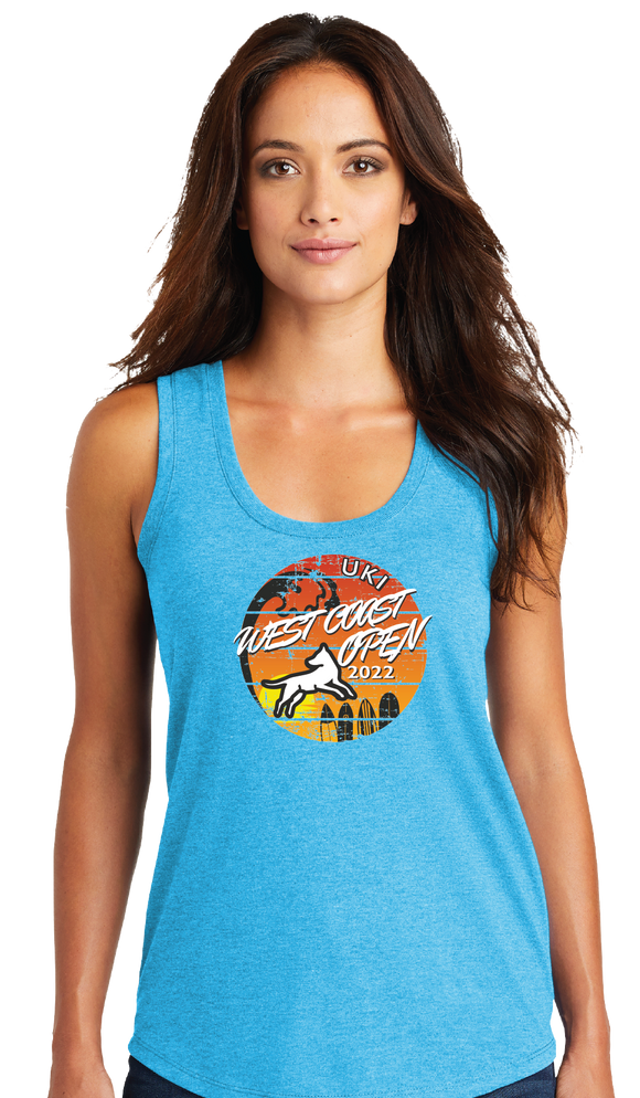 WCO2022/Women's TriBlend Racerback Tank Top/DM138L/