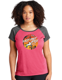 WCO2022/Ladies Heather On Heather Contender Scoop Neck Tee/LST362/