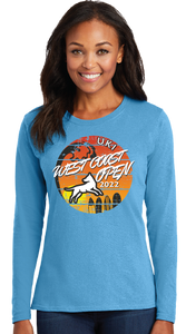 WCO2022/Women's Long Sleeve Core Cotton Tee/LPC54LS/