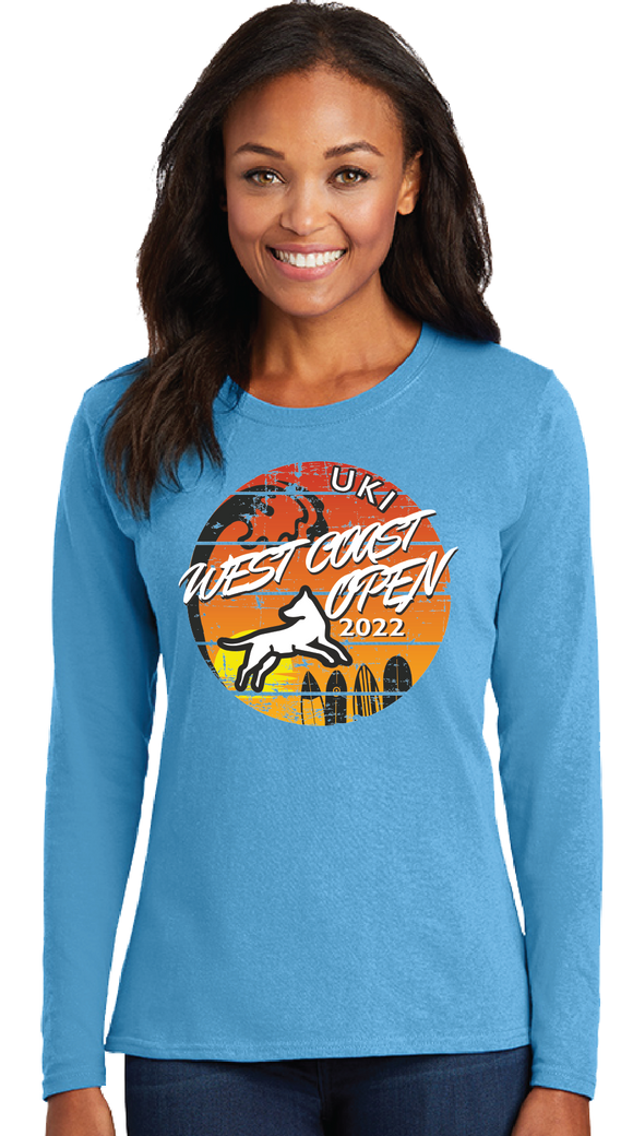 WCO2022/Women's Long Sleeve Core Cotton Tee/LPC54LS/