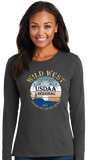 WWR23/Women Long Sleeve Core Cotton Tee/LPC54LS/