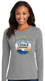 WWR23/Women Long Sleeve Core Cotton Tee/LPC54LS/