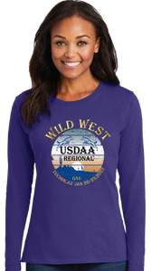 WWR23/Women Long Sleeve Core Cotton Tee/LPC54LS/