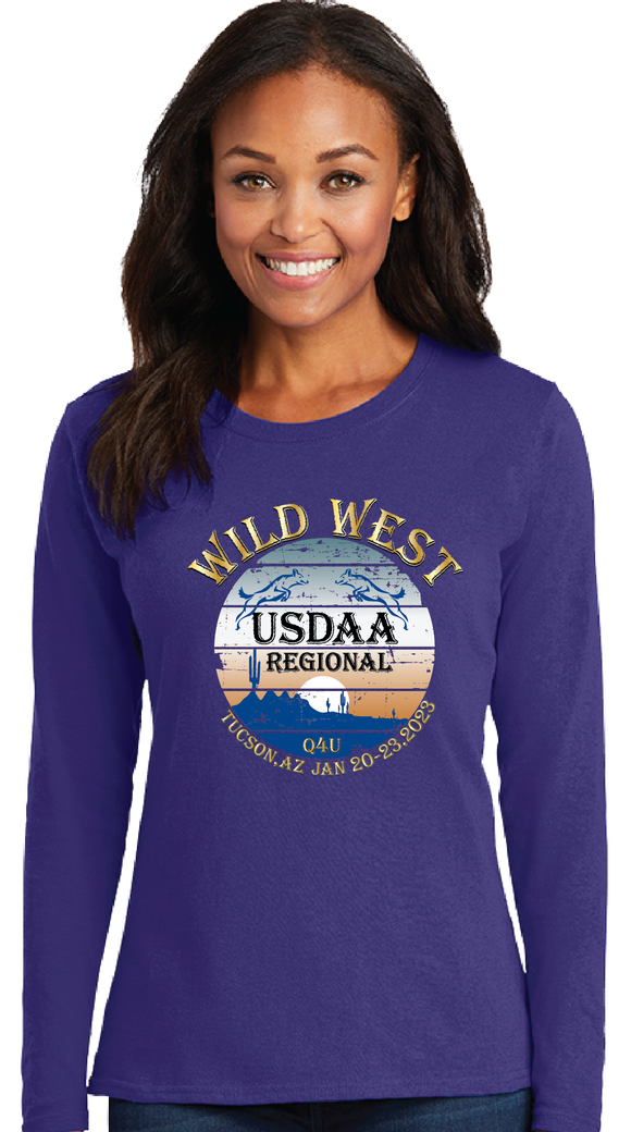 WWR23/Women Long Sleeve Core Cotton Tee/LPC54LS/