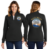 WWR23/Ladies 9oz Quarter Zip Sweatshirt/LST253/