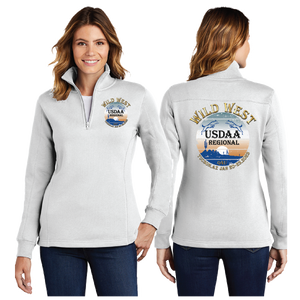 WWR23/Ladies 9oz Quarter Zip Sweatshirt/LST253/